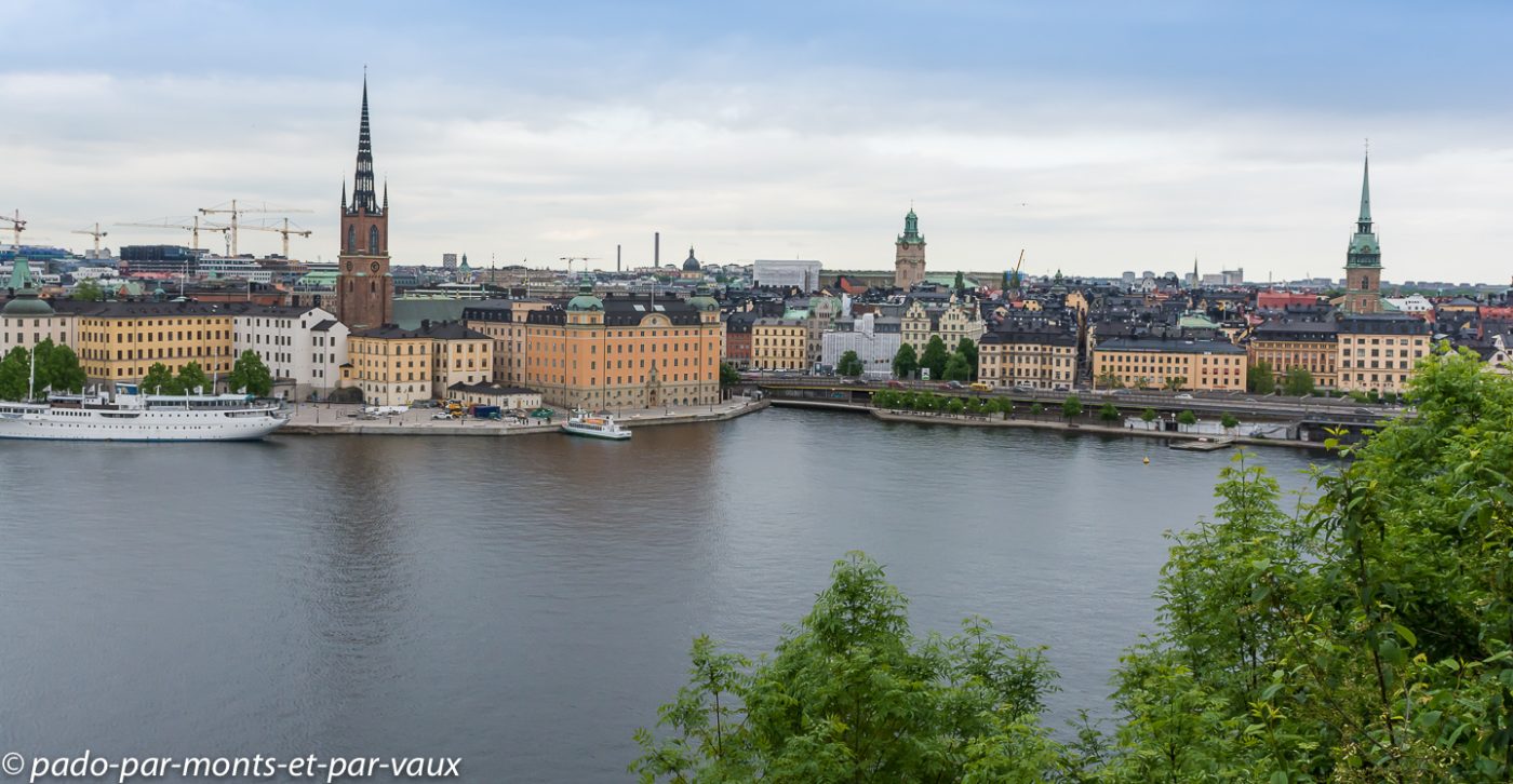 Stockholm - Vue depuis Södermalm Stockholm - Vue depuis Södermalm