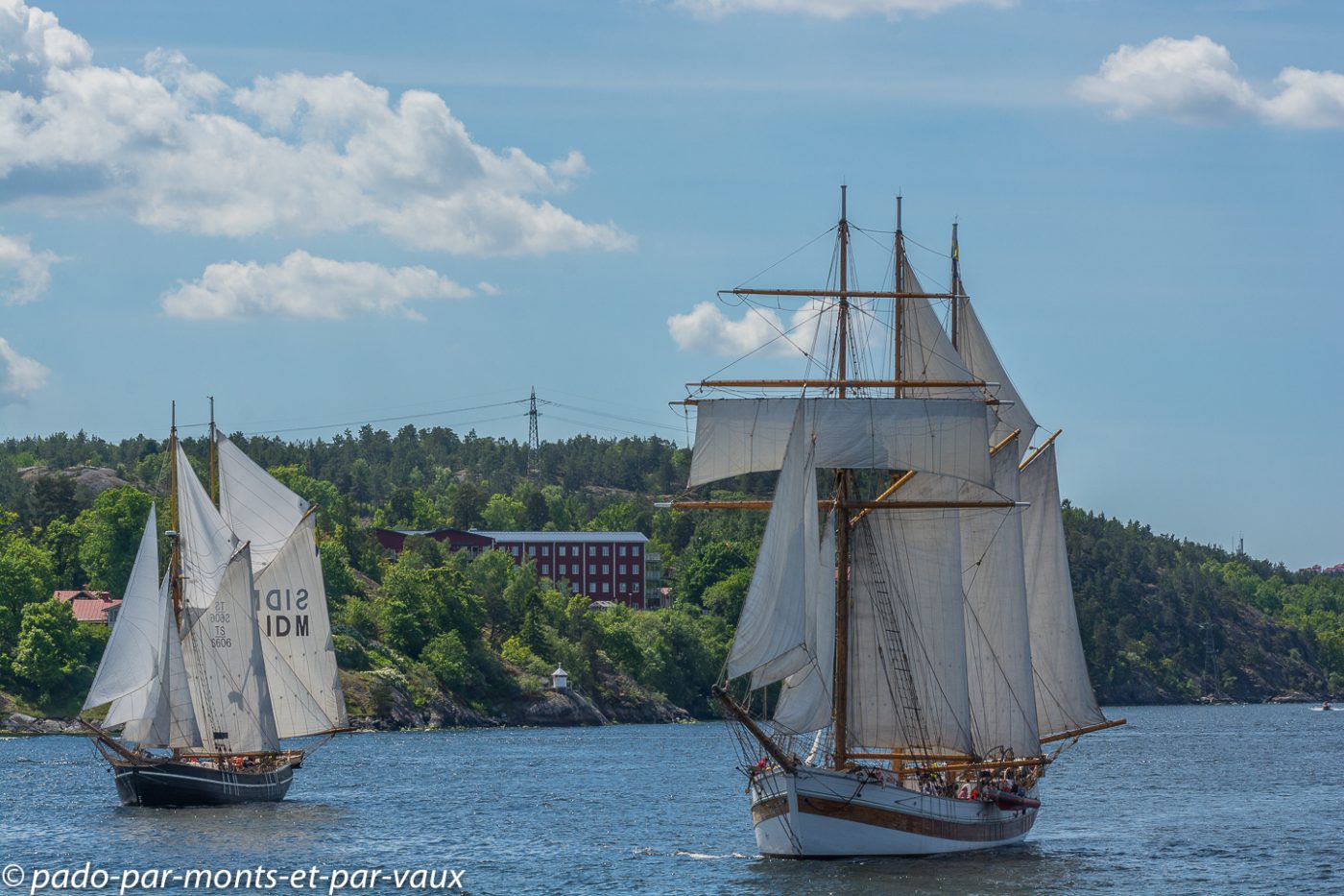 Stockholm - en bateau vers Vaxholm Stockholm - en bateau vers Vaxholm