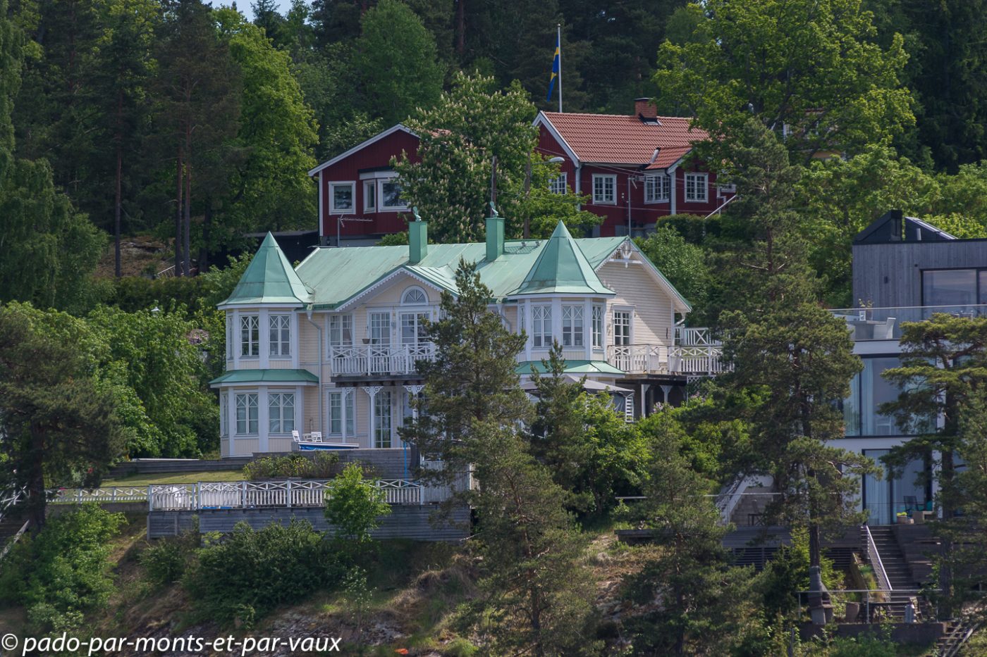 Stockholm - en bateau vers Vaxholm Stockholm - en bateau vers Vaxholm