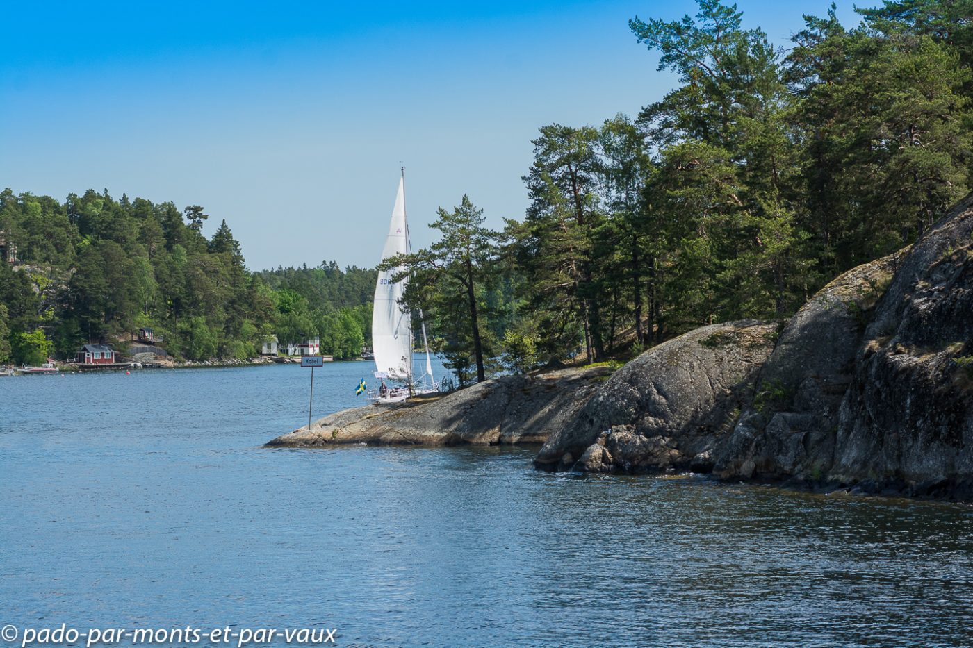 Stockholm - en bateau vers Vaxholm Stockholm - en bateau vers Vaxholm