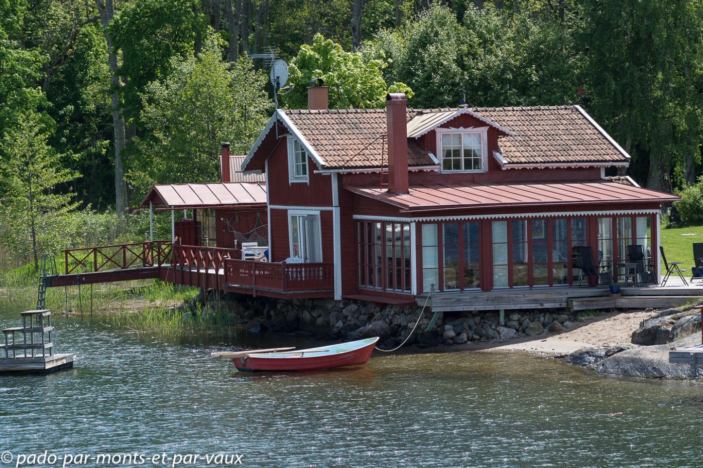 Stockholm - en bateau vers Vaxholm Stockholm - en bateau vers Vaxholm