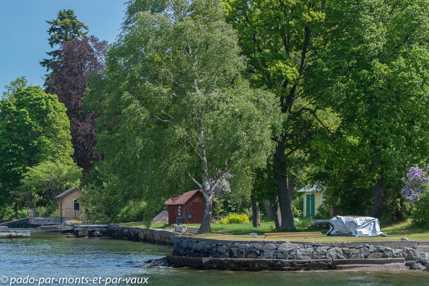 Stockholm - en bateau vers Vaxholm Stockholm - en bateau vers Vaxholm
