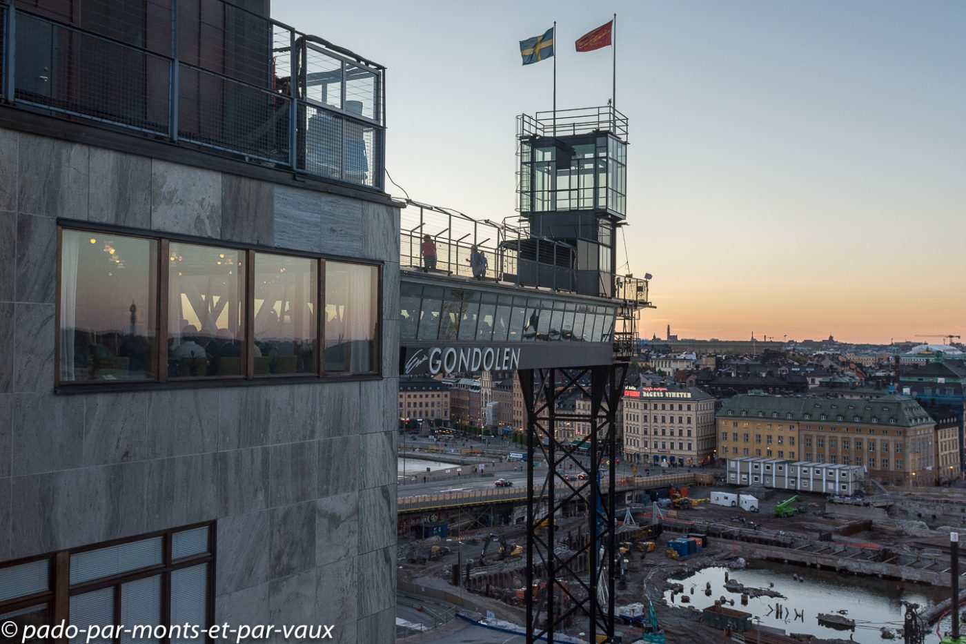 Stockholm Sodermalm restaurant Gondolen Stockholm Sodermalm restaurant Gondolen