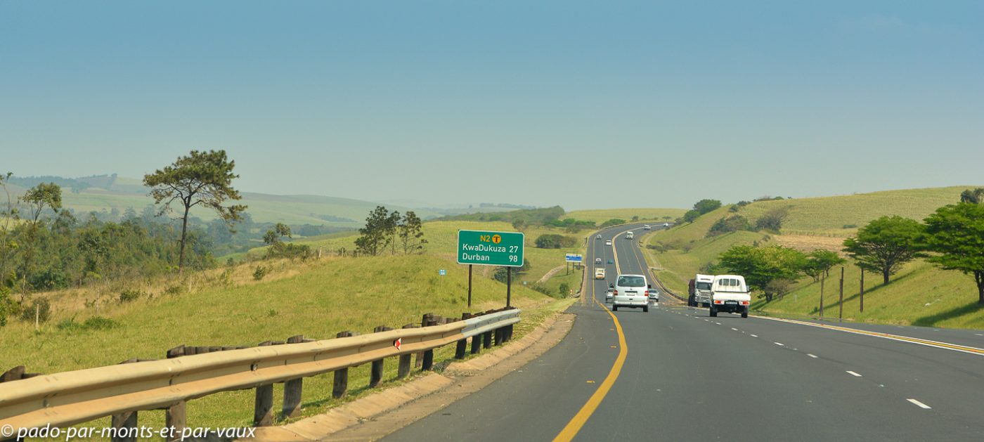 Route vers Durban Route vers Durban