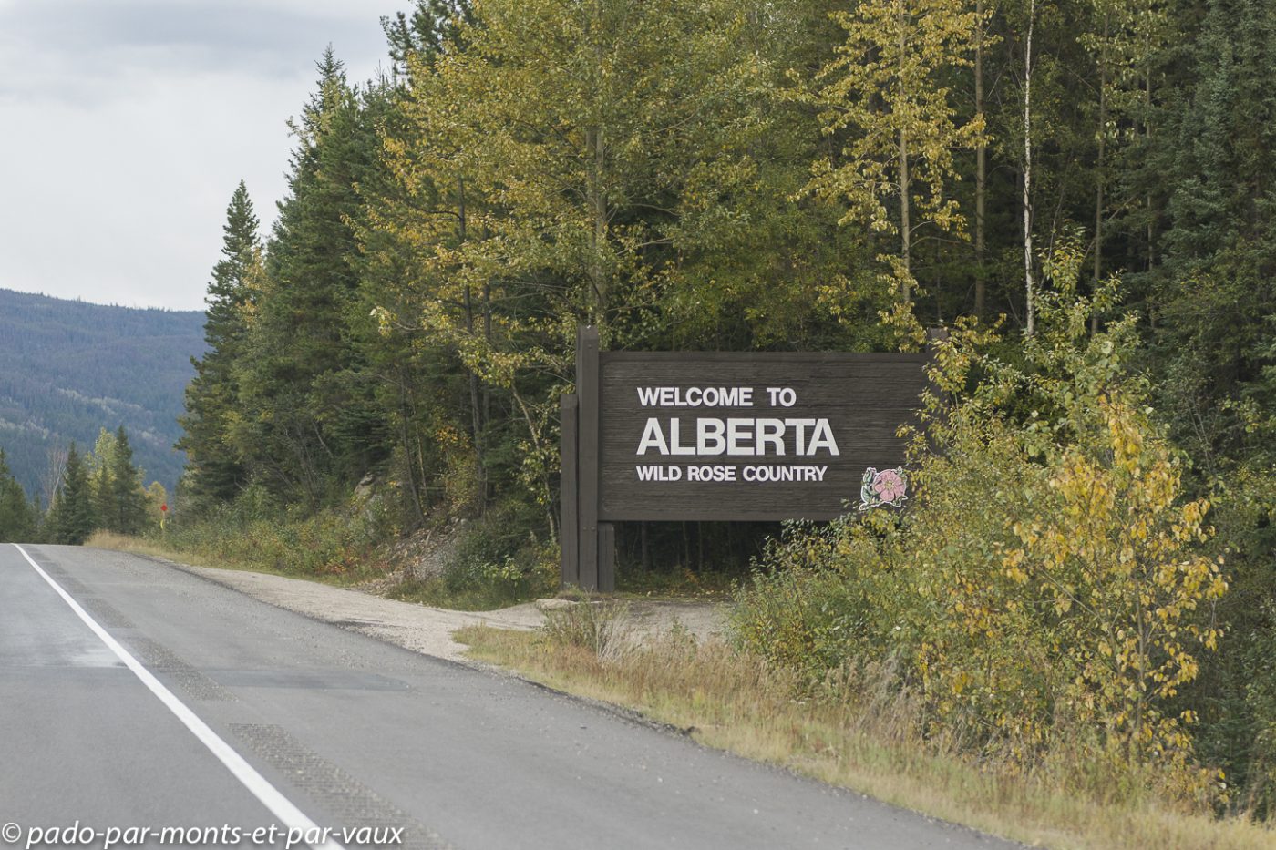 Route vers Jasper Route vers Jasper