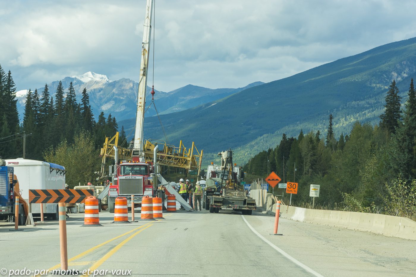 Route vers Jasper Route vers Jasper