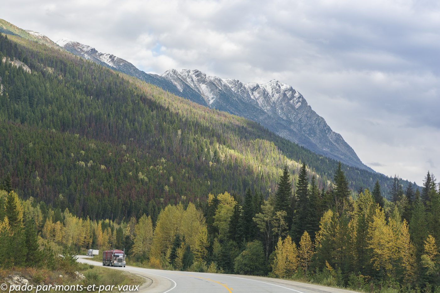 Route vers Jasper Route vers Jasper