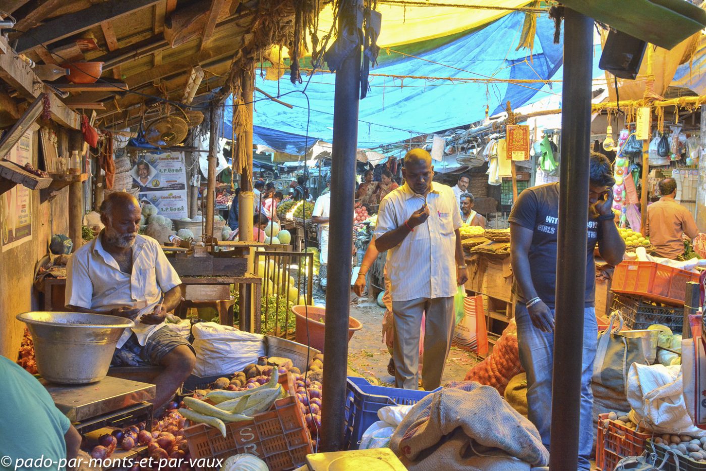 Pondichéry - marché couvert
