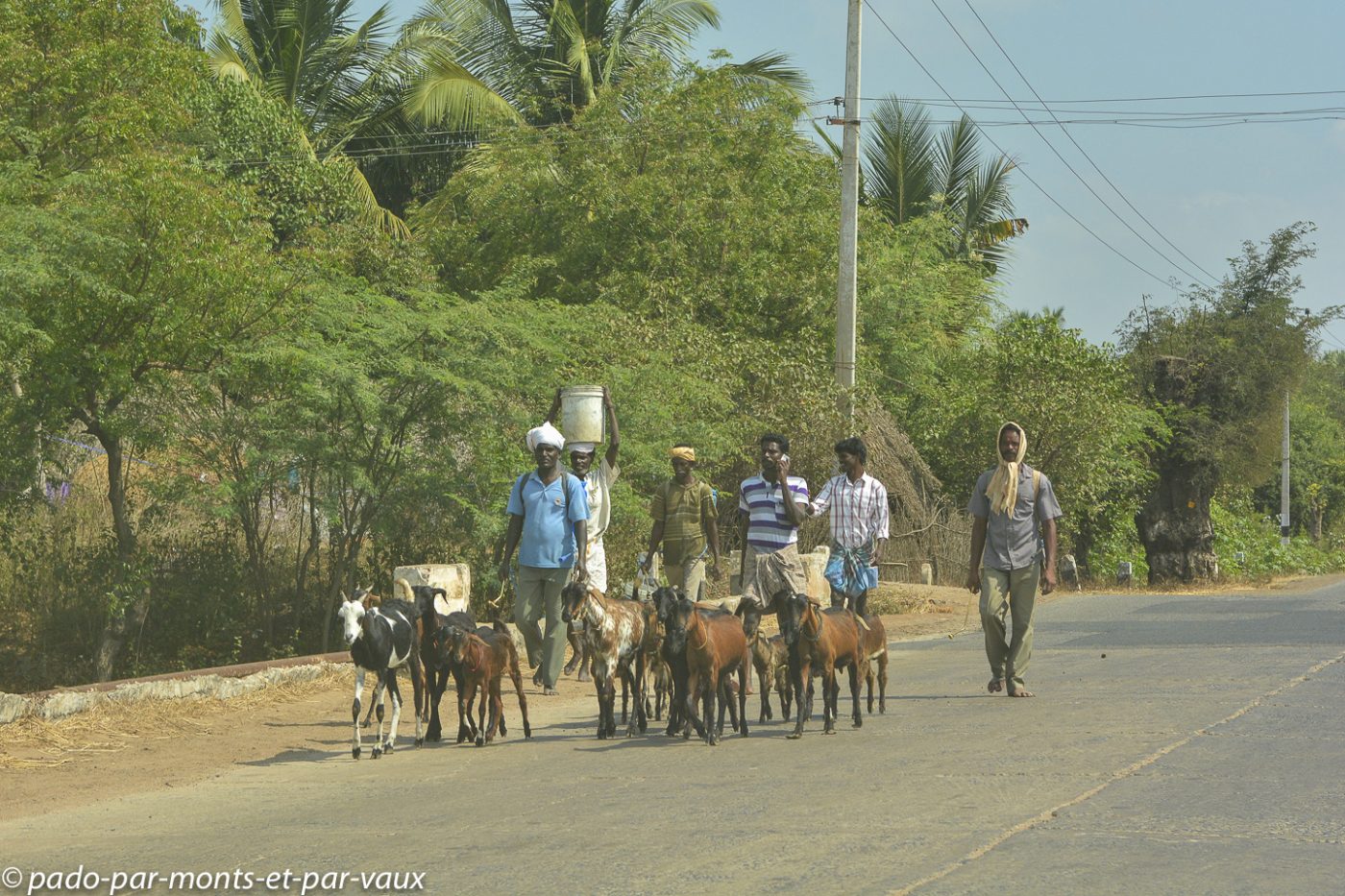Route vers Tanjore Route vers Tanjore