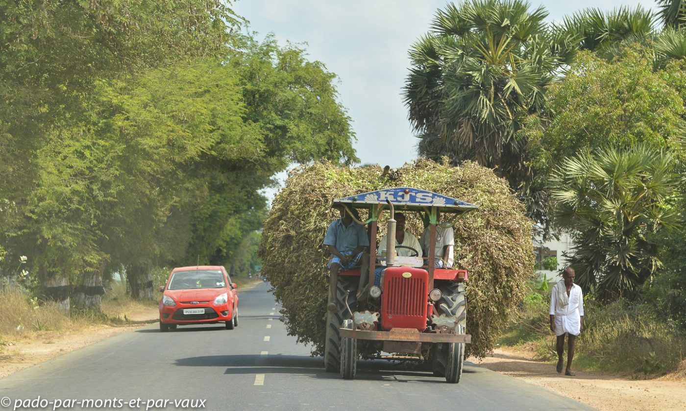Route vers Tanjore Route vers Tanjore