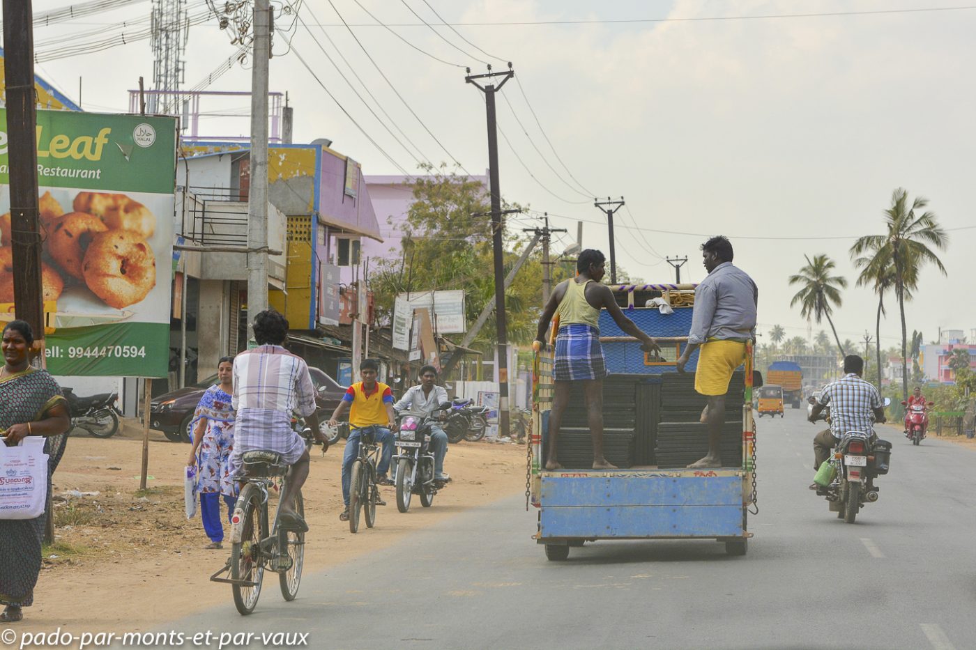 Route vers Tanjore Route vers Tanjore