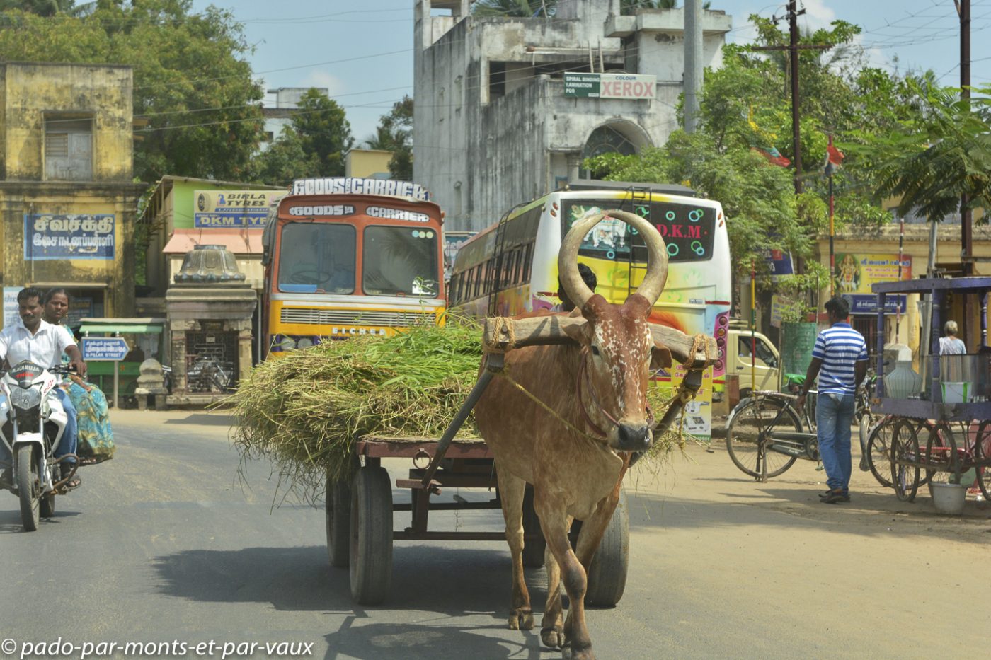 Route vers Tanjore Route vers Tanjore