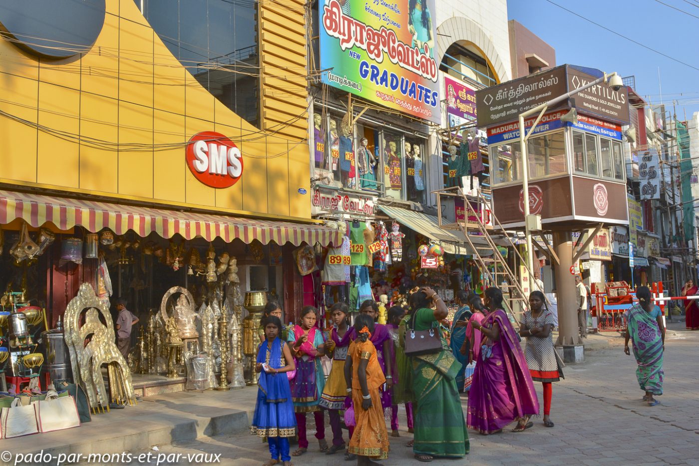 Madurai - autour du temple de Minakshi
