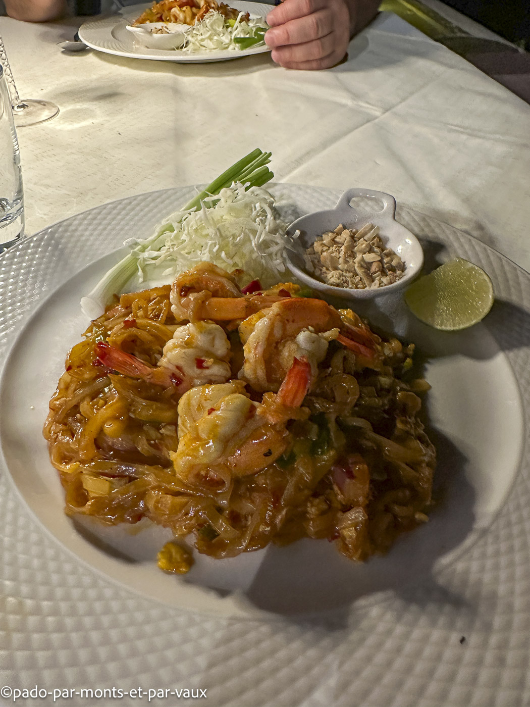 pad thai aux crevettes pad thai aux crevettes