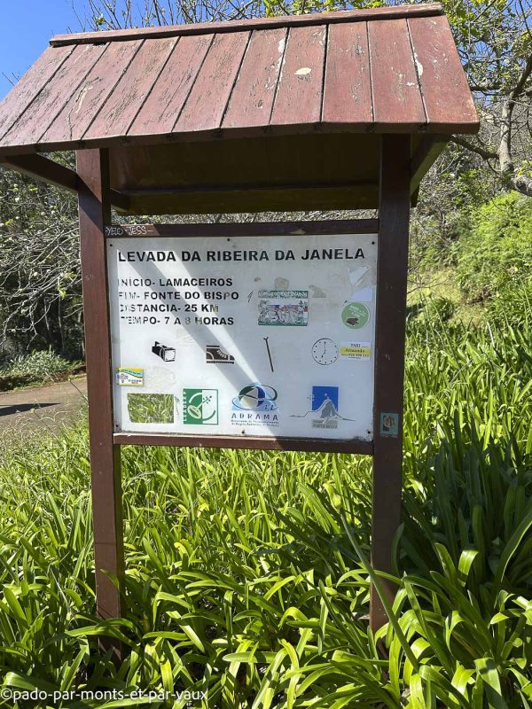 Madere- Levada da Ribeira da Janela Madere- Levada da Ribeira da Janela