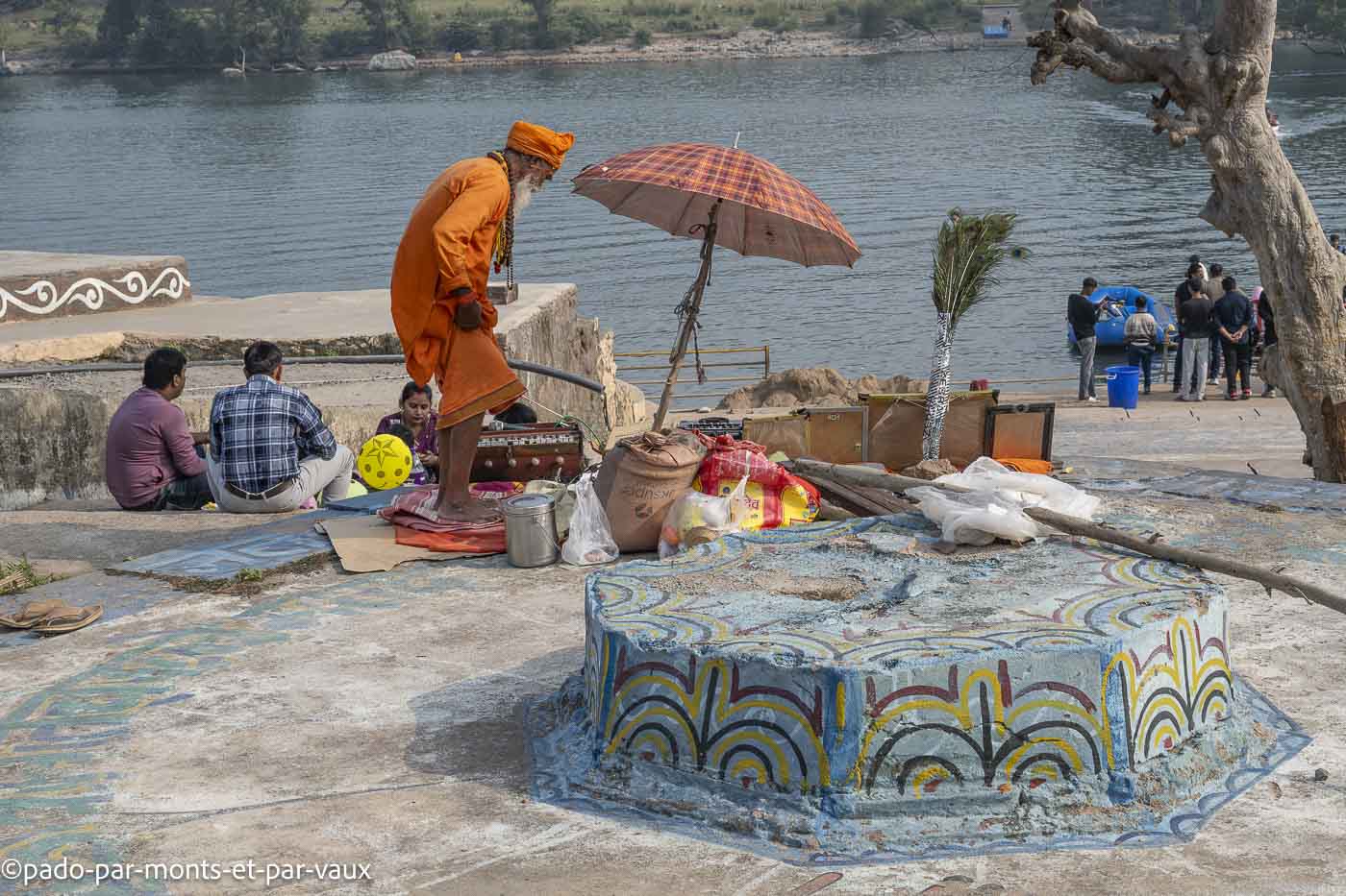Inde-Orchha-cenotaphes royaux Inde-Orchha-cenotaphes royaux